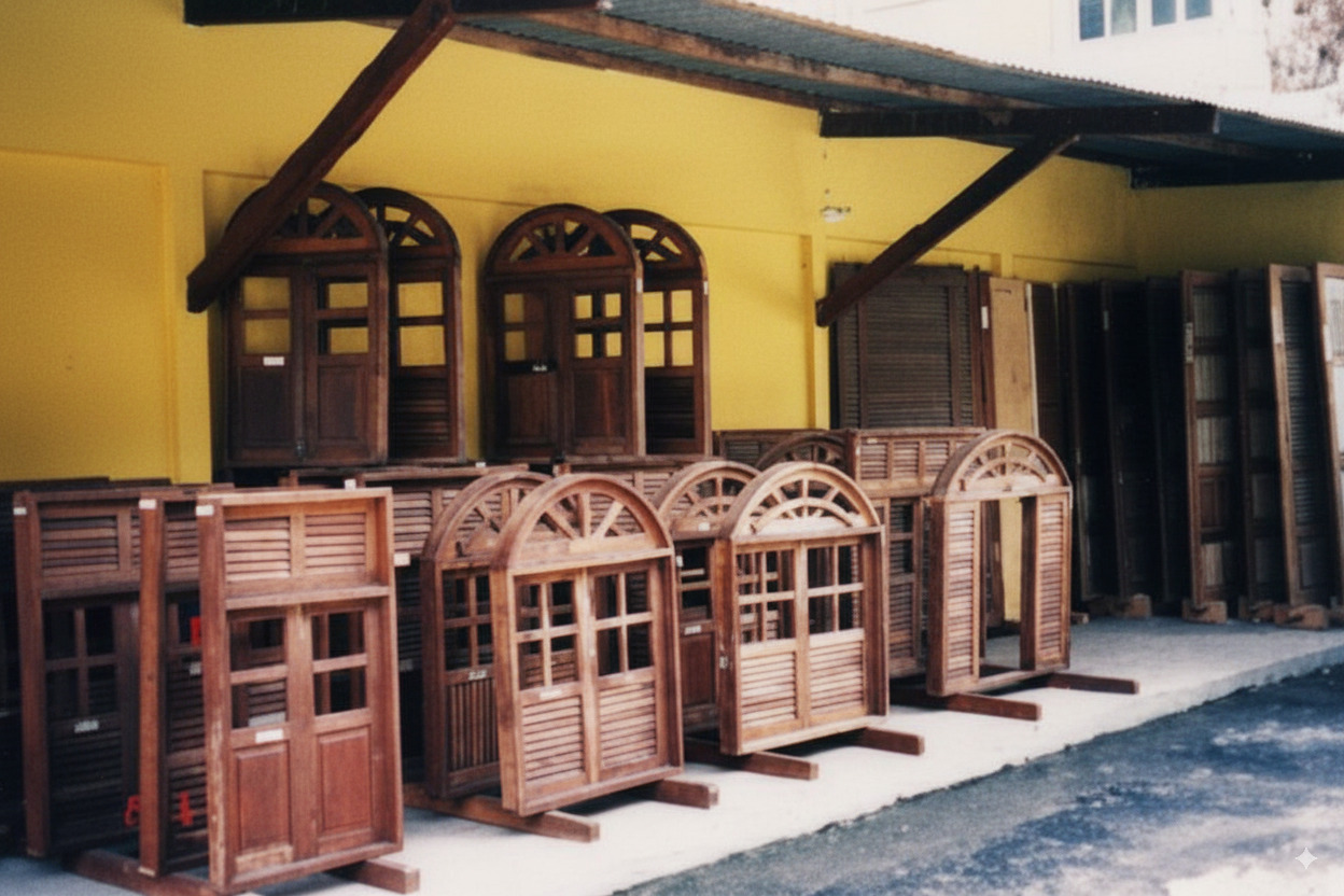 Mostruário de Esquadrias